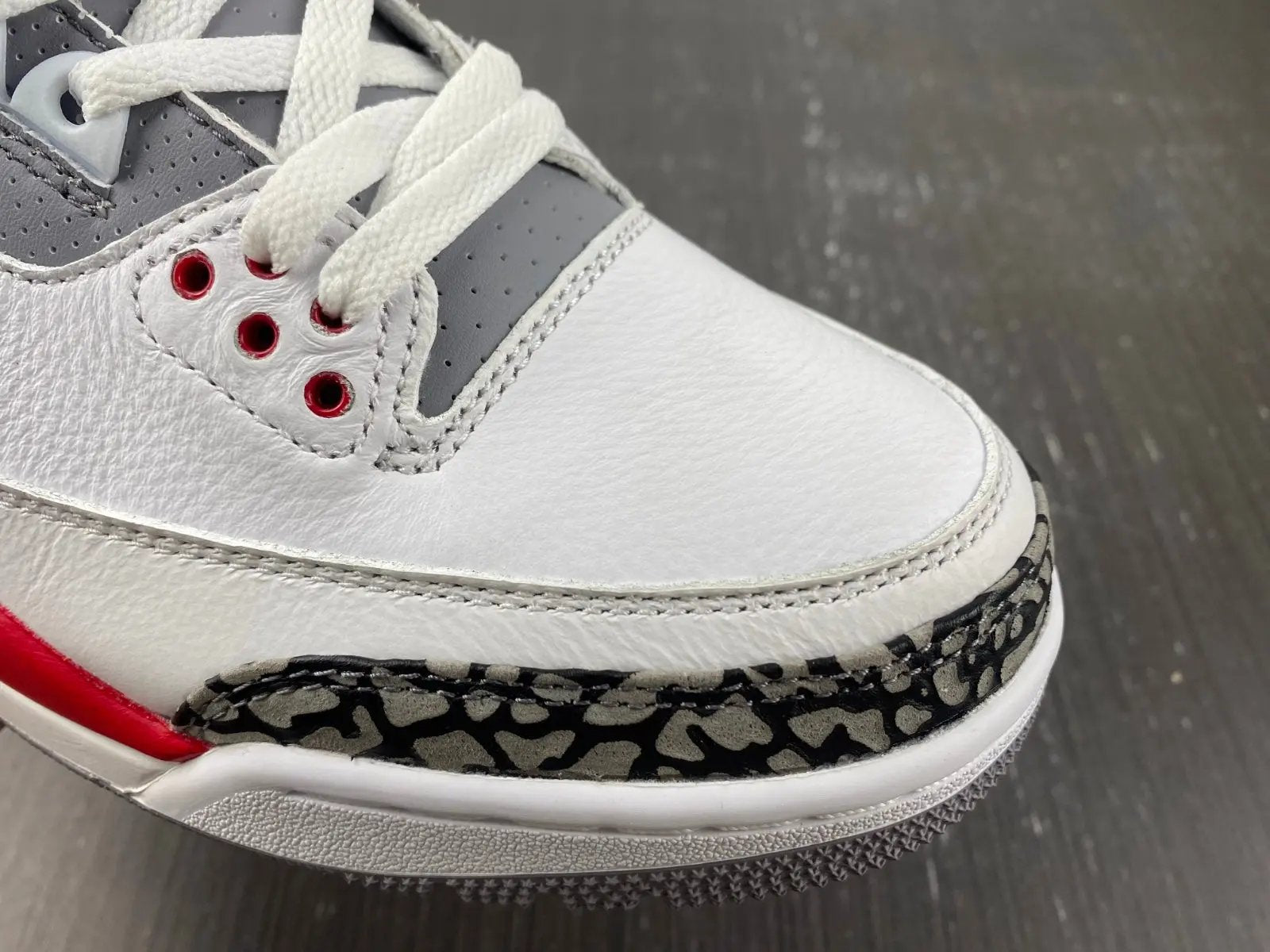 Jordan 3 Fire Red tenisice — fotografija 7
