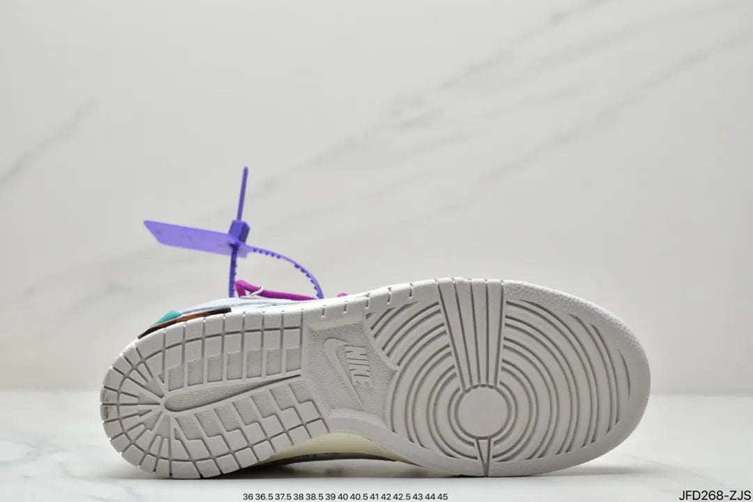 Off White Dunk "lot 28" tenisice — prednji prikaz
