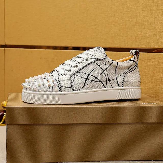 Louboutin White tenisice — straga