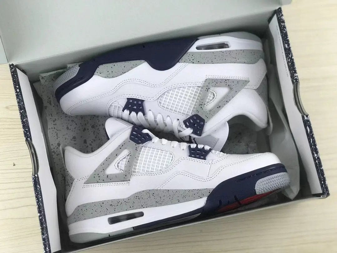 Air Jordan 4 " Midnight Navy " tenisice — gornji prikaz