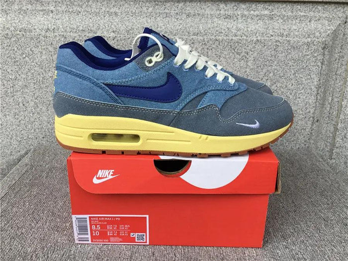 Air Max 1Blue tenisice — bočni prikaz