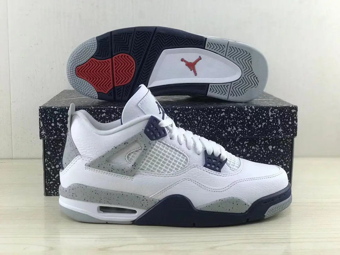 Air Jordan 4 " Midnight Navy " tenisice — detalj
