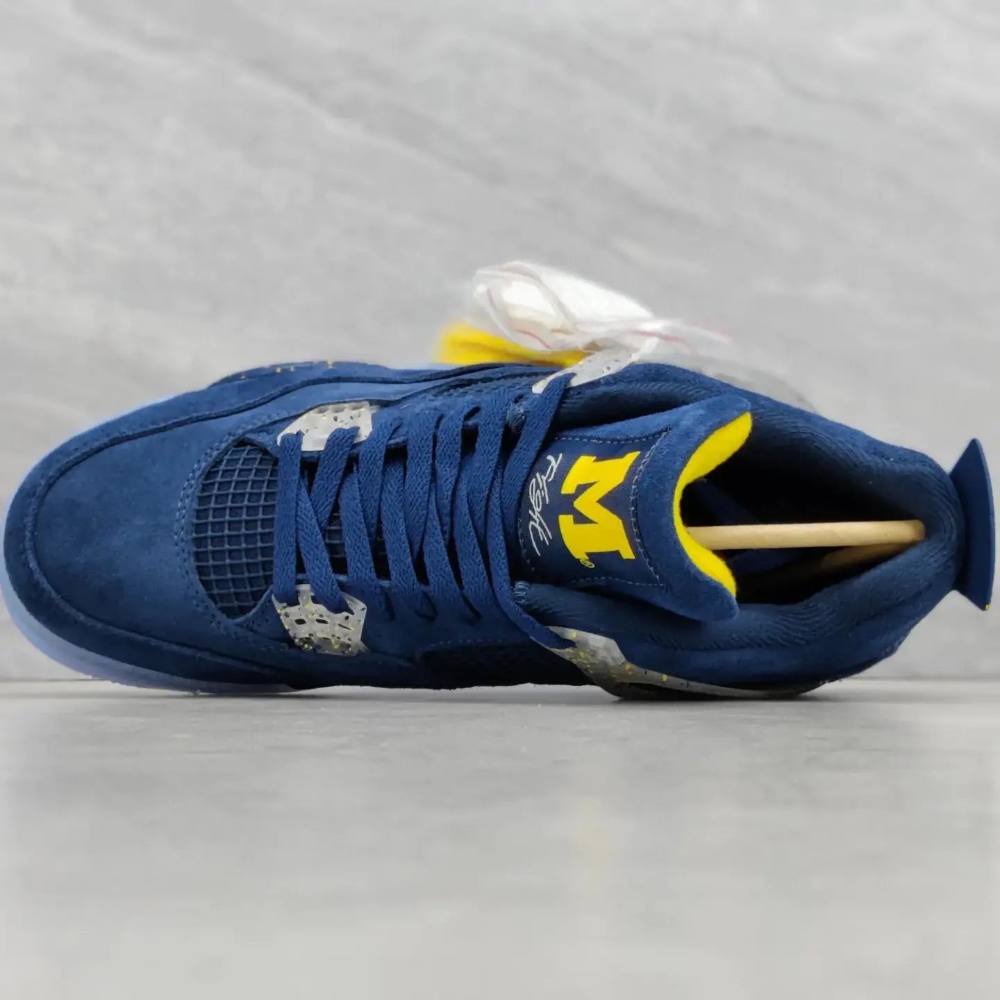 Air Jordan 4 Michigain (PE) tenisice — straga