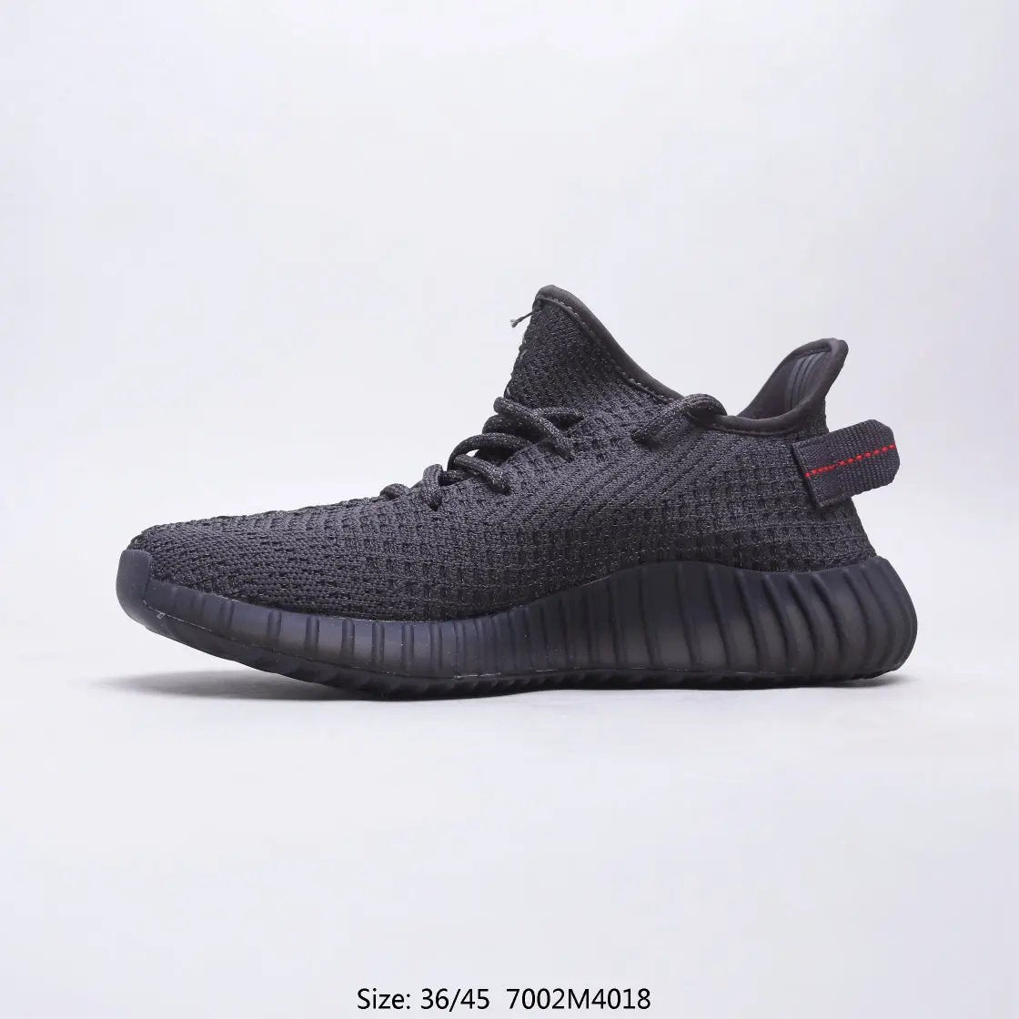 Yeezy 350 black Reflective tenisice — straga