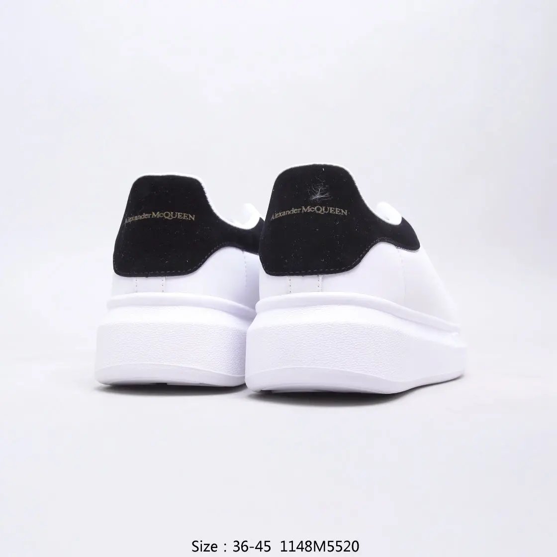 Mc Queen White /Black tenisice — prednji prikaz