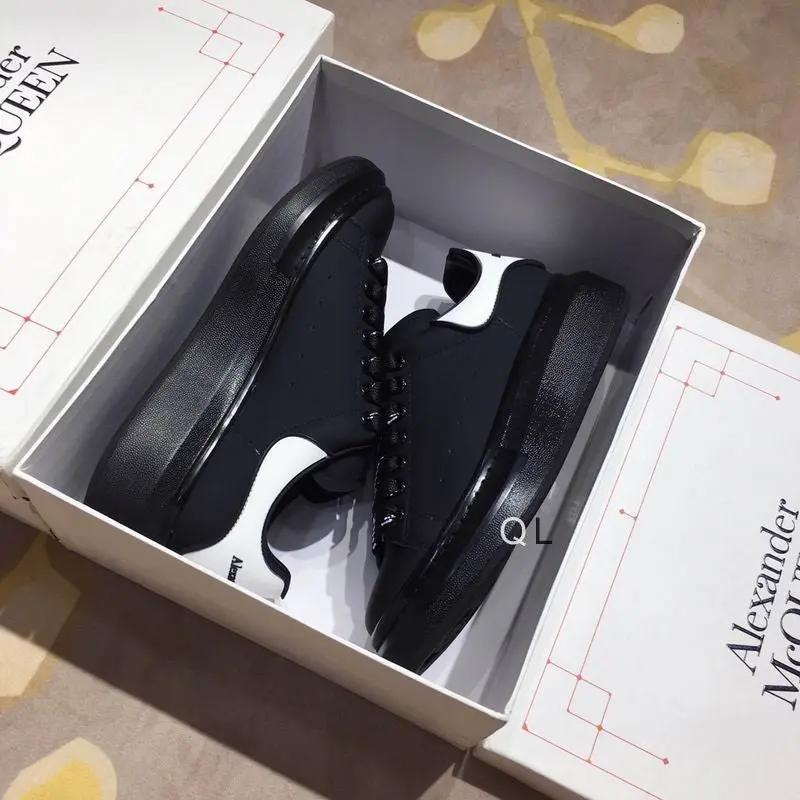 Mc Queen Black/White tenisice — gornji prikaz