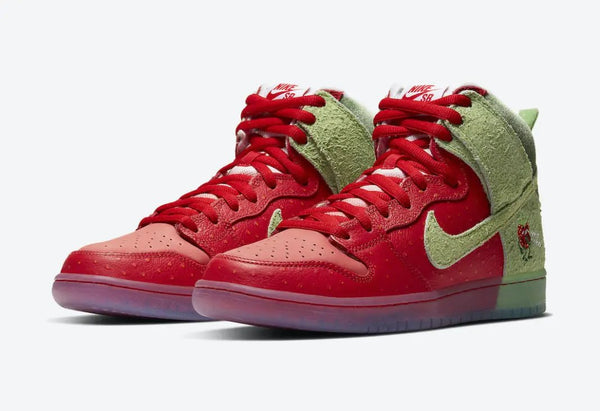 Dunk High Strawberry tenisice — bočni prikaz