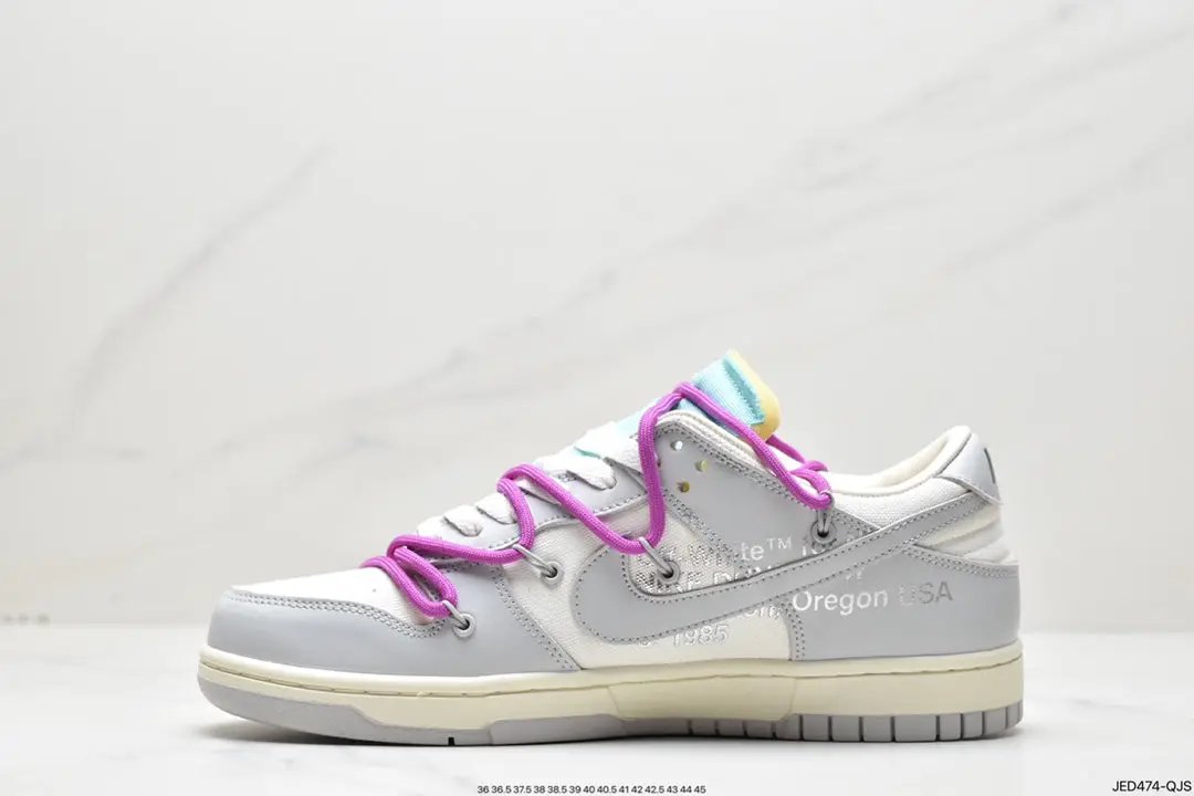 Off White Dunk "lot 21" tenisice — detalj
