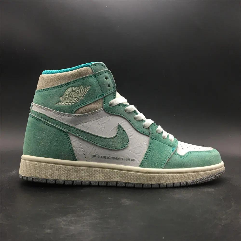 Jordan 1 Turbo Green tenisice — gornji prikaz