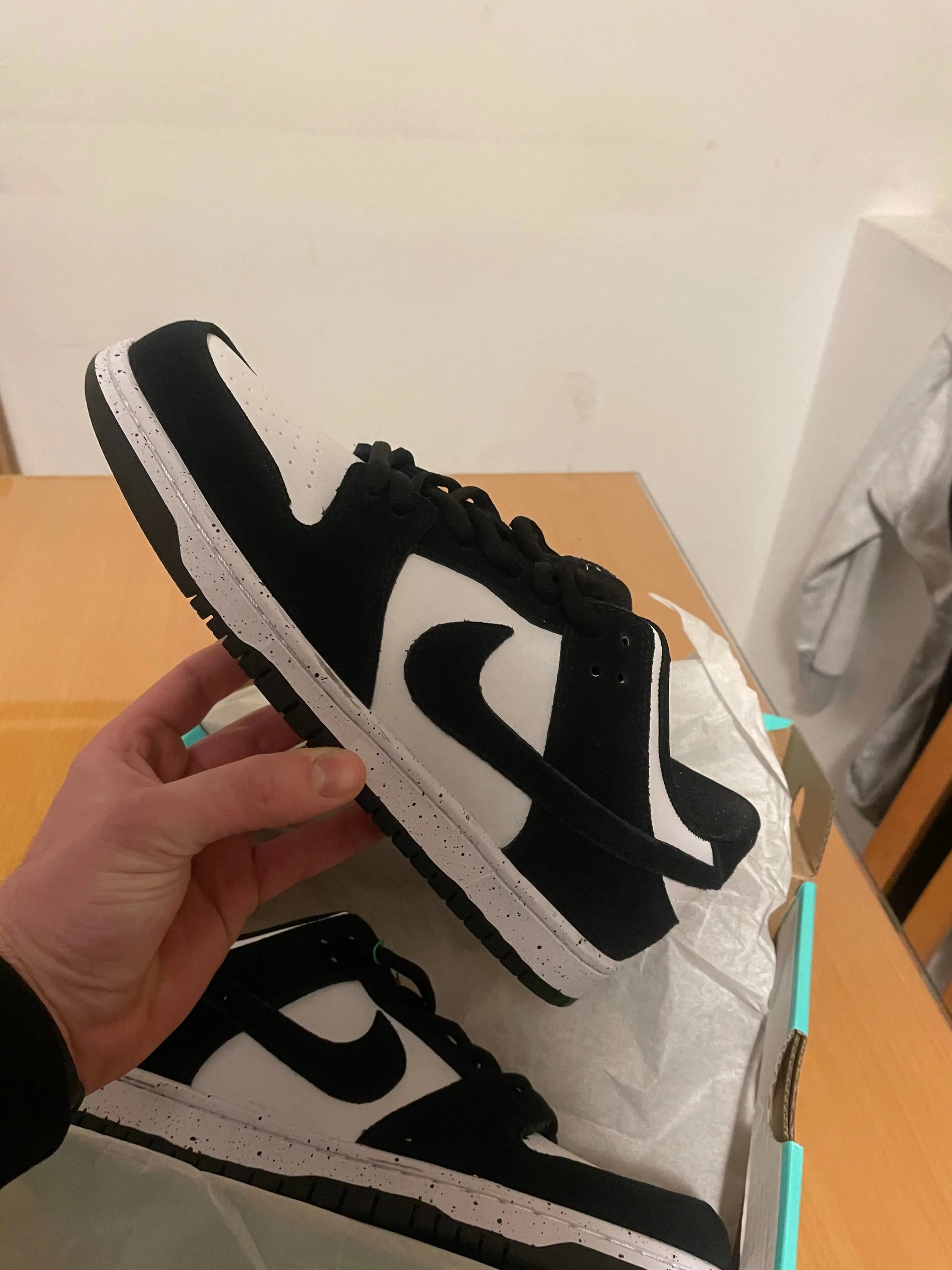 Panda Dunk tenisice — prednji prikaz
