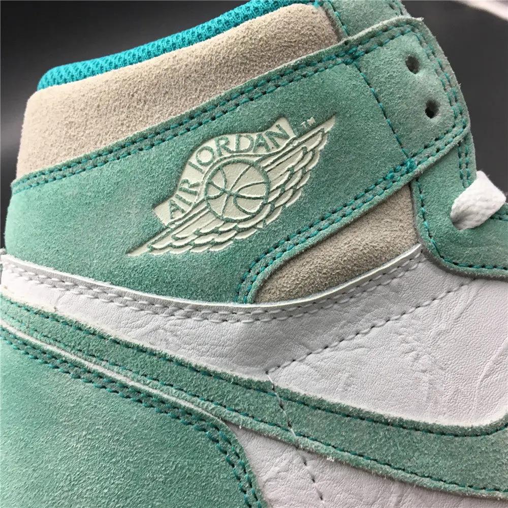 Jordan 1 Turbo Green tenisice — straga