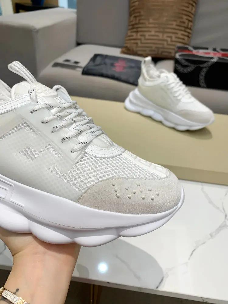Versace Chain Reaction White tenisice — detalj