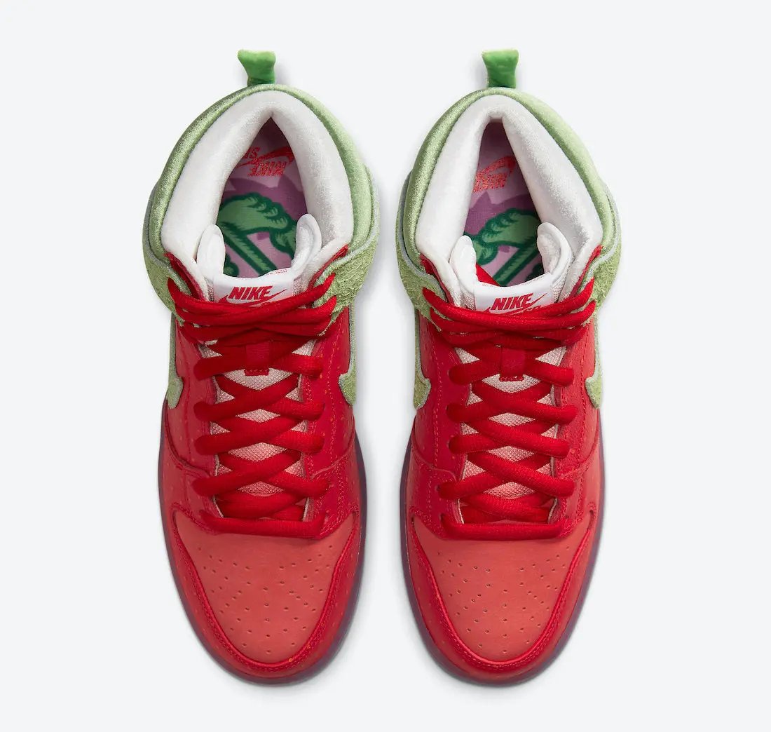 Dunk High Strawberry tenisice — prednji prikaz