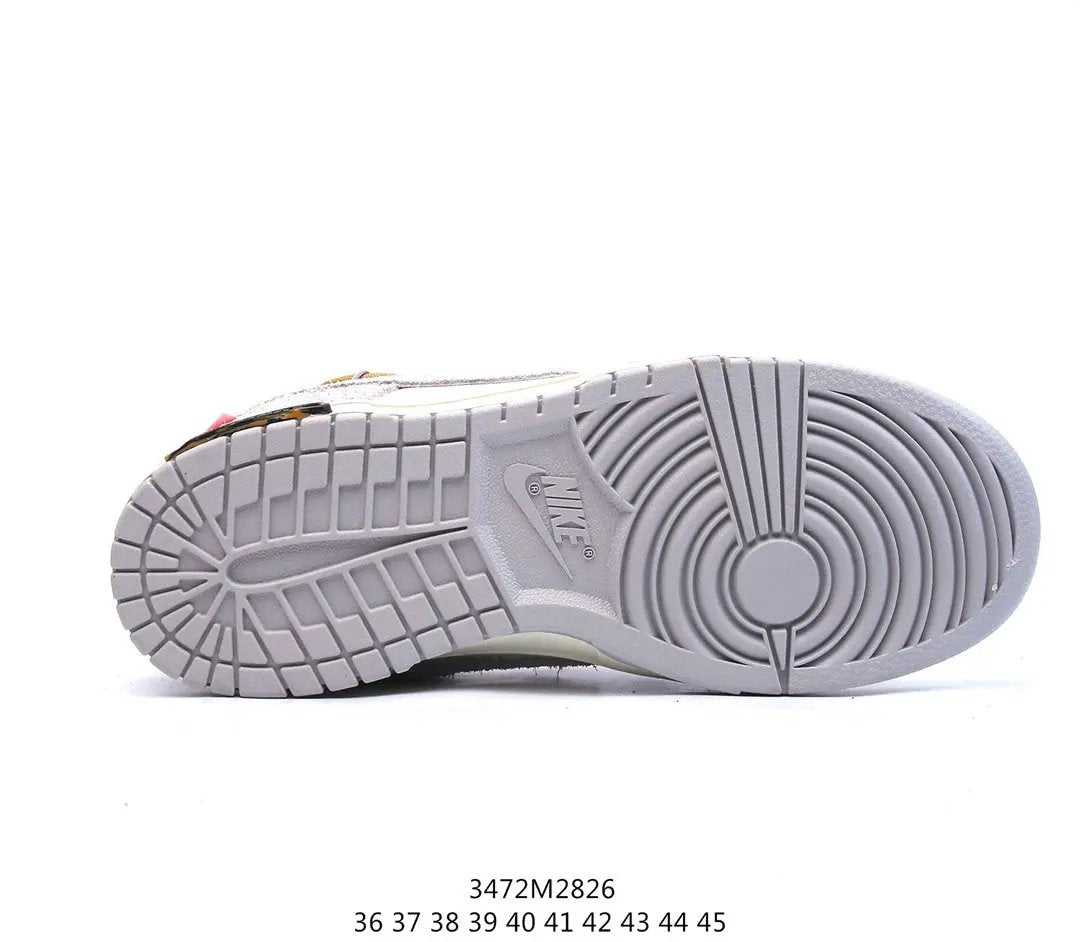Off White Dunk "lot 37" tenisice — gornji prikaz
