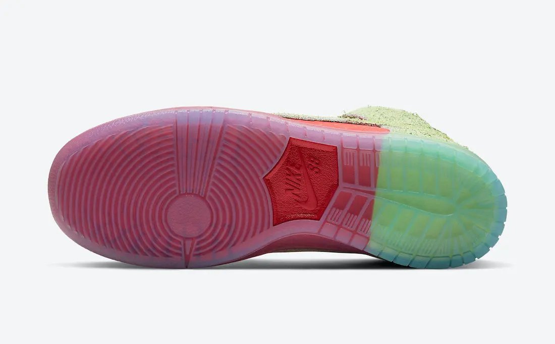 Dunk High Strawberry tenisice — detalj