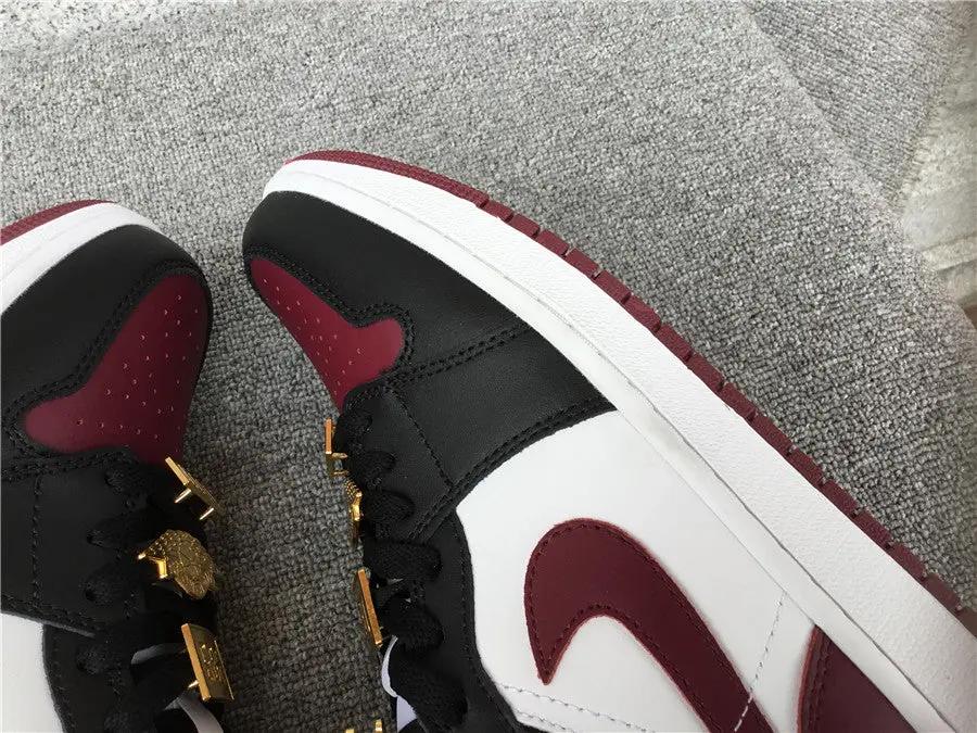 Jordan 1 Mid Bourdou tenisice — gornji prikaz