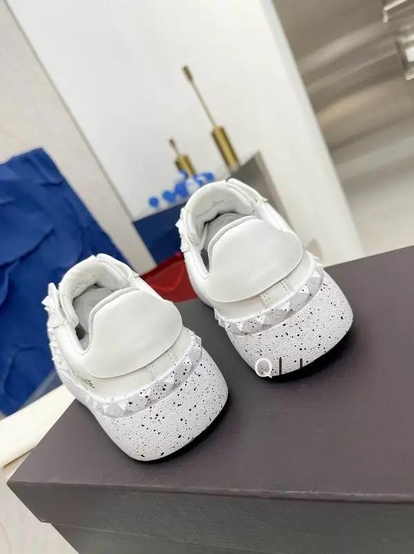 Valentino Low White tenisice — gornji prikaz