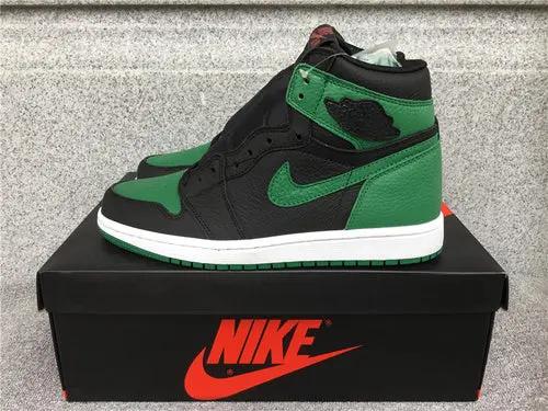 Air Jordan 1 High Pine Green tenisice — bočni prikaz