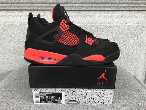 Air Jordan 4 Red Thunder tenisice — bočni prikaz