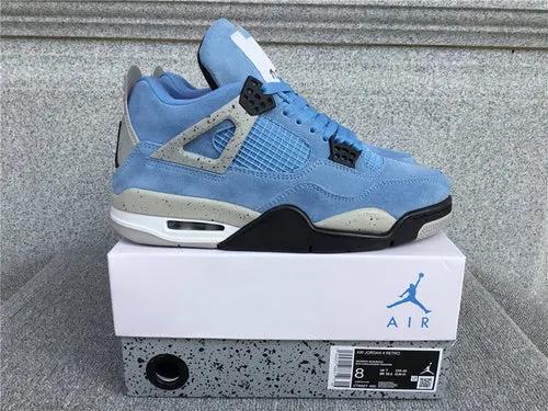 Air Jordan 4 University Blue tenisice — bočni prikaz