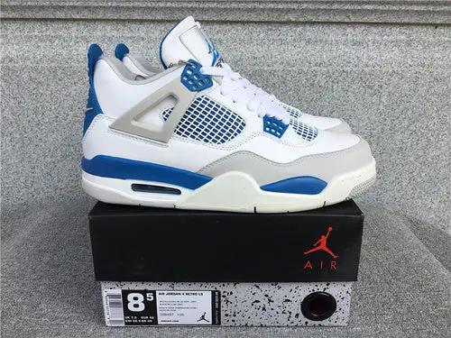 Air Jordan 4 Military Blue tenisice — bočni prikaz