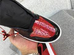 Air Jordan 1 High Bred Patent tenisice — gornji prikaz