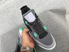 Air Jordan 4 Green glow tenisice — detalj