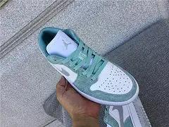 Air Jordan 1 Low "New Emerald" tenisice — detalj