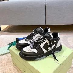 Off white Out of office black white tenisice — prednji prikaz