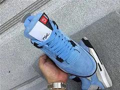 Air Jordan 4 University Blue tenisice — gornji prikaz