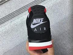 Air Jordan 4 Bred tenisice — gornji prikaz