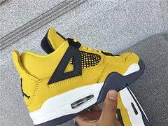 Air Jordan 4 lightning tenisice — straga