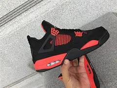 Air Jordan 4 Red Thunder tenisice — gornji prikaz